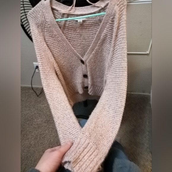 Button up knot cardigan - Picture 4 of 5